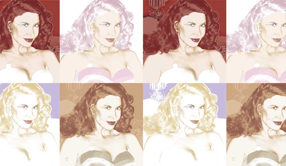 Portrait of Sophie Derrtrict, socialite.