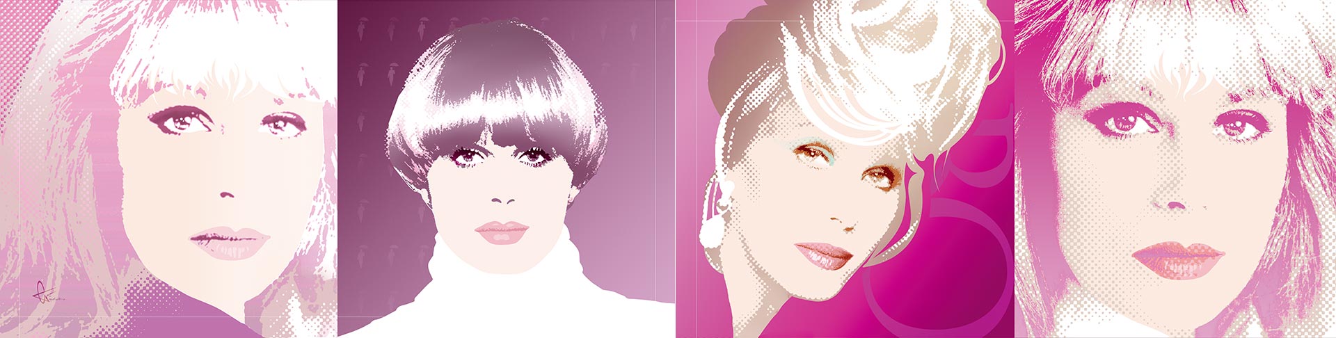 Compilation of fabulous Joanna Lumley portraits