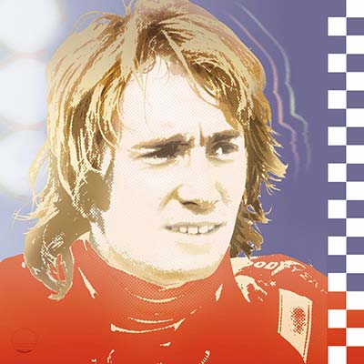 Rupert Keagan, F1 driver.