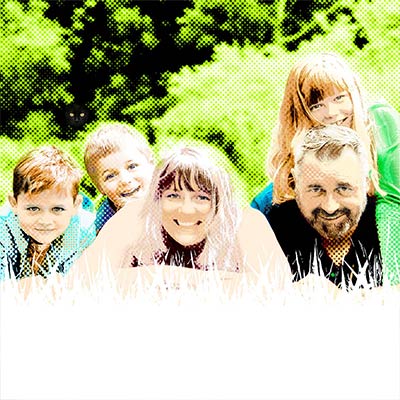 Dahm family portrait.