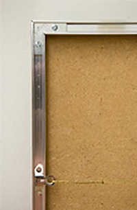 Chrome frame, ajustable frame kit.