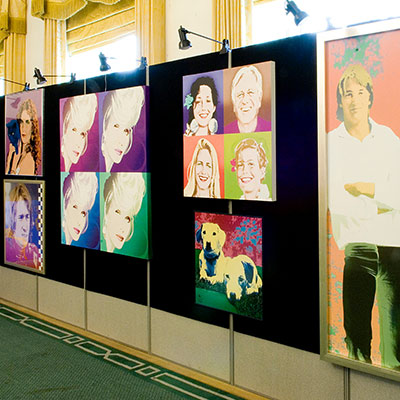 Privat Bank, pop art Art Show.